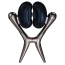 Зажимы для сосков с вибрацией Tingon N1 Vibrating Nipple Clamps, черные - Фото №6