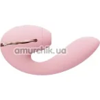 Вибратор для клитора и точки G KissToy Tina Mini, розовый - Фото №1