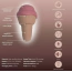 Симулятор орального секса для женщин с вибрацией Sweet Em Velvet Lure Ice Cream, коричневый - Фото №7