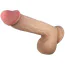 Фалоімітатор Sliding Skin Emeka 9.2, тілесний - Фото №4