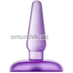 Анальная пробка B Yours Eclipse Pleaser Small, фиолетовая - Фото №1