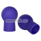 Вакуумні стимулятори для сосків Silicone Advanced Nipple Suckers, сині - Фото №1