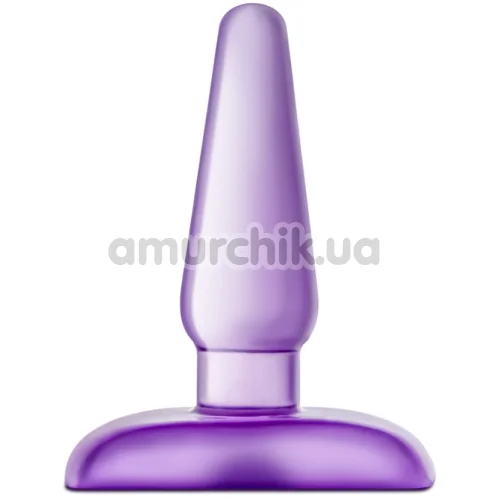 Анальная пробка B Yours Eclipse Pleaser Small, фиолетовая - Фото №1