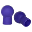 Вакуумные стимуляторы для сосков Silicone Advanced Nipple Suckers, синие - Фото №1