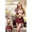 Костюм школьницы JSY Sexy Lingerie SO3711 бело-красный: юбка + топ + чулки + галстук + ленты - Фото №2