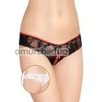 Трусики-стринги женские Panties черные (модель 2392) - Фото №1