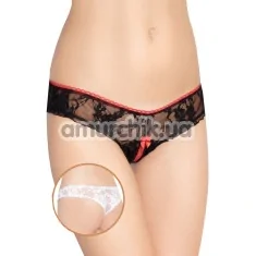 Трусики-стринги женские Panties черные (модель 2392) - Фото №1