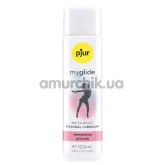 Лубрикант женский Pjur Myglide Stimulating Ginseng - возбуждающий эффект, 100 мл - Фото №1