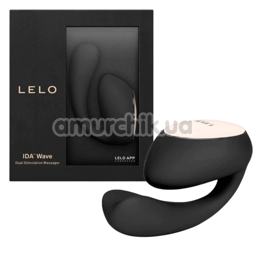 Вібратор Lelo Ida Wave (Лело Іда Вейв), чорний