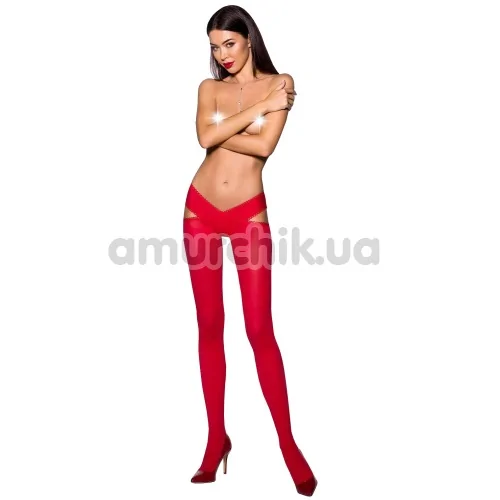 Колготки Passion Free Your Senses Tiopen 005, красные