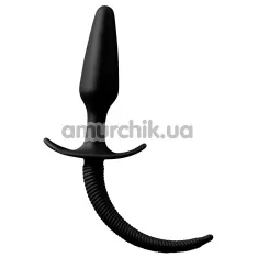 Анальная пробка Shove Up Silicone Butt Plug 4, черная - Фото №1