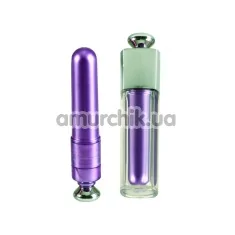 Кліторальний вібратор Discreet Intimates Massager, фіолетовий - Фото №1