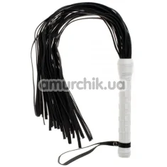 Флогер sLash Premium Leather Flogger, білий - Фото №1