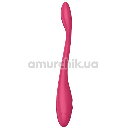 Вібратор Satisfyer Elastic Game, Battery Powered, бордовий