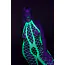 Комбінезон Ouch! Bodystocking With Halterneck Glow In The Dark, салатовий - Фото №9