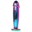 Анальная пробка с радужным кристаллом Exclusivity Jewellery Multicolour Penis Plug М, радужная - Фото №1