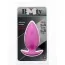 Анальная пробка Bootyful Silicone Unisex Medium, розовая - Фото №2