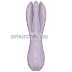 Кліторальний вібратор Satisfyer Threesome 2, фіолетовий - Фото №1