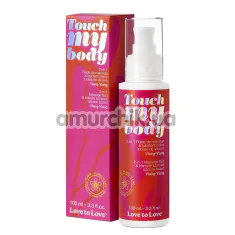 Массажный лубрикант Love To Love Touch My Body - иланг-иланг, 100 мл - Фото №1