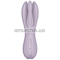 Кліторальний вібратор Satisfyer Threesome 2, фіолетовий - Фото №1