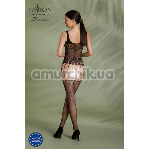 Комбінезон Passion Free Your Senses Eco Collection BS001, чорний