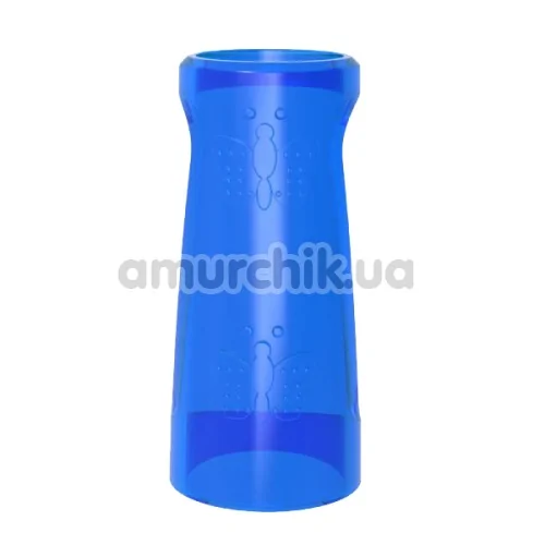 Ерекційне кільце Get Lock Double Girth Cages, синє