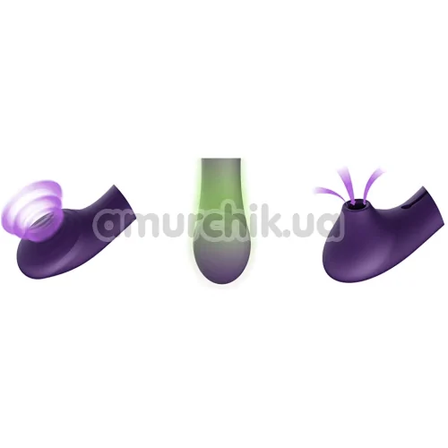 Вибратор с подогревом Zalo Queen, фиолетовый
