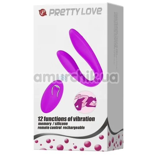Вібратор Pretty Love Letitia, фіолетовий