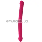 Двухконечный фаллоимитатор Dorcel Real Double Do, розовый - Фото №1