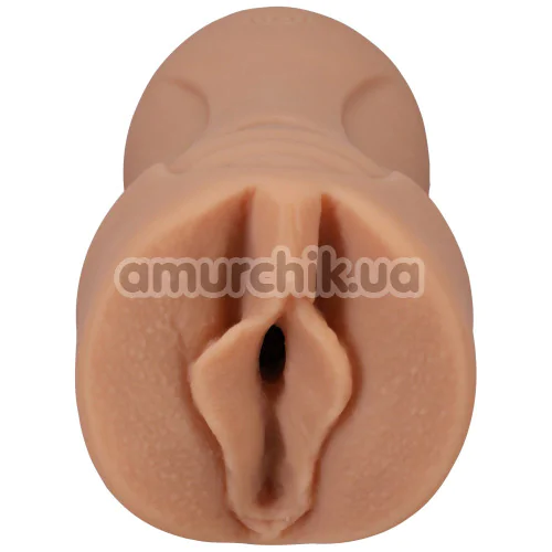 Искусственная вагина Signature Strokers Kenzie Anne Pocket Pussy, телесная