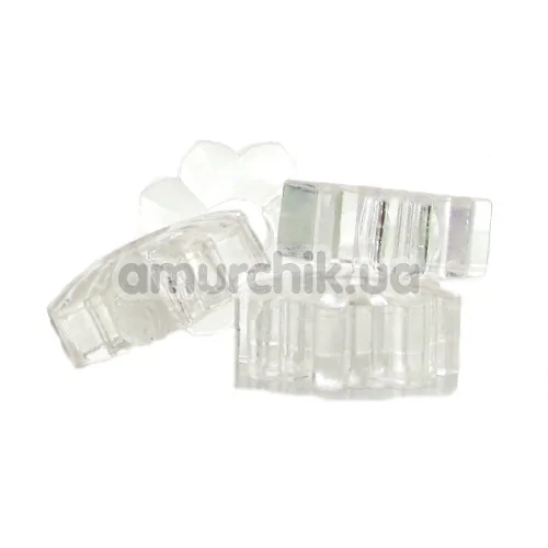 Набор эрекционных колец Basic Essentials прозрачный, 4 шт