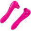 Симулятор орального секса для женщин с вибрацией Boss Series Rechargeable Sucking Massager, розовый - Фото №3