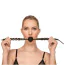 Кляп Guilty Pleasure Moonlight Braided Mouthgag, чорний - Фото №8