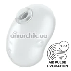 Симулятор орального сексу для жінок з вібрацією Satisfyer Cutie Ghost, білий - Фото №1