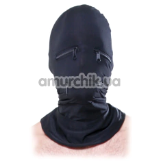 Маска Fetish Fantasy Series Zipper Face, черная - Фото №1
