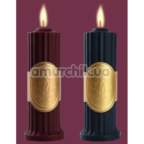 Свеча Upko Low Temperature Wax Candle, бордовая