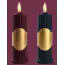 Свеча Upko Low Temperature Wax Candle, бордовая - Фото №7