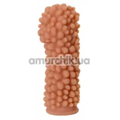 Насадка на пенис Kokos Extreme Sleeve ES.08 L 004, телесная - Фото №1