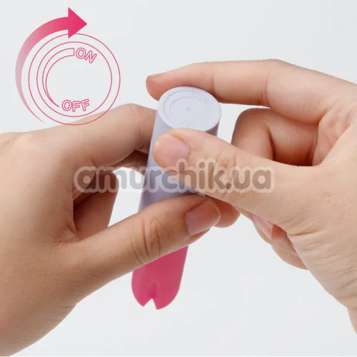 Клиторальный вибратор Tenga Iroha Stick Hamanasu, ярко-розовый