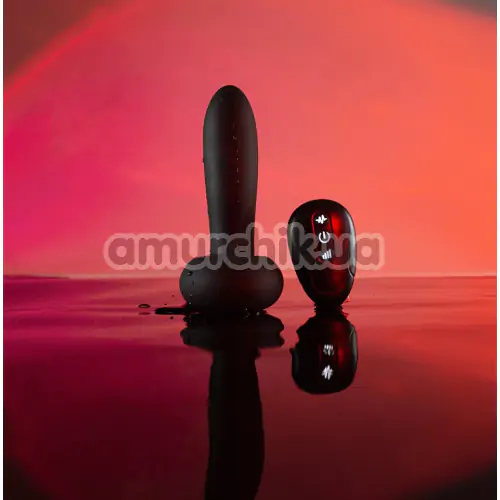 Вібратор з поштовхами Dorcel Deep Thrust, чорний