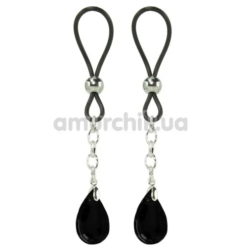 Зажимы для сосков Nipple Play Non-Piercing Nipple Jewelry Onyx