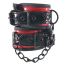 Фіксатори для рук Whipsmart Heartbreaker Deluxe Buckle Love Cuffs, чорно-червоні - Фото №5