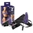Порожній страпон з вібрацією Strap-On For 2 Vibrating, фіолетовий - Фото №2