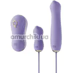 Набор вибраторов Zalo Rose Series Unicorn Set 3-in-1, фиолетовый - Фото №1
