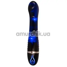 Вібратор для точки G Vibrator With Night Light, чорний - Фото №1
