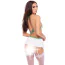 Костюм медсестры 4 Piece Mary Jane Sexy Set, бело-зеленый: бюстгальтер + трусики-стринги + пояс для чулок + маска на лицо - Фото №2