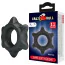 Эрекционное кольцо Crazy Bull Super Soft Silicone Ethaniel, черное - Фото №6