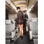 Костюм стюардессы 3-piece Black Stewardess Uniform: платье + кепочка - Фото №3