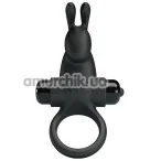 Виброкольцо Pretty Love Vibrant Penis Ring I, черное - Фото №1