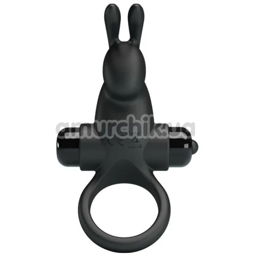 Виброкольцо Pretty Love Vibrant Penis Ring I, черное - Фото №1